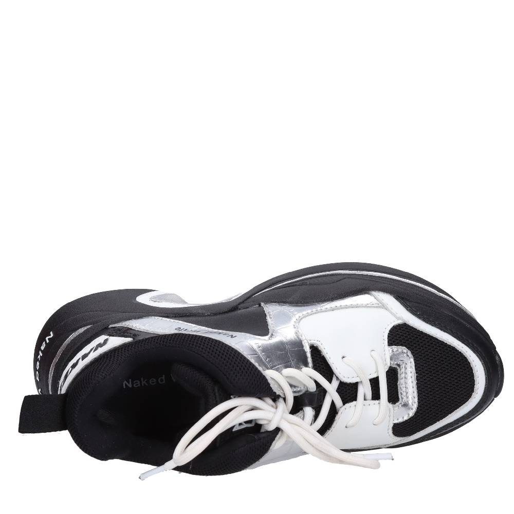NAKED WOLFE Sneakers in pelle ed ecopelle Novità