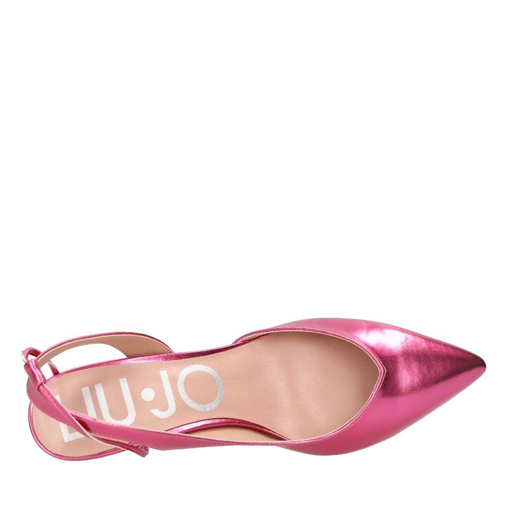 LIU JO Décolleté slingback in ecopelle Online