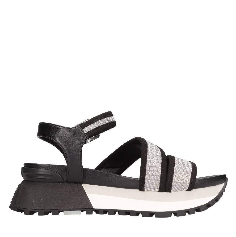 LIU JO Sandali in ecopelle e camoscio Outlet
