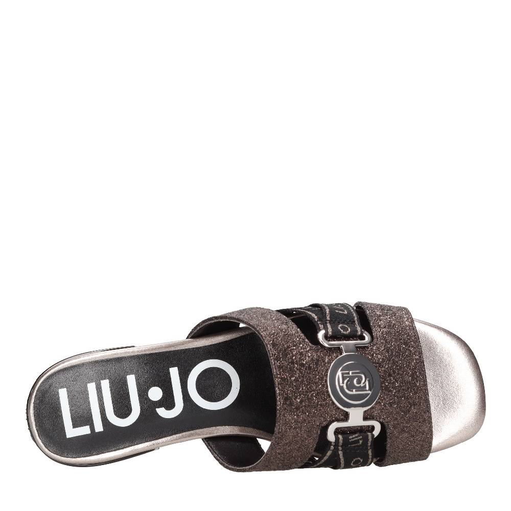 LIU JO Mules in tessuto ed ecopelle Vendite Flash