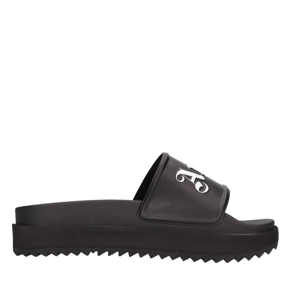PALM ANGELS Mules in gomma e tessuto Negozio