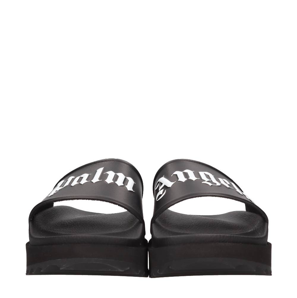 PALM ANGELS Mules in gomma e tessuto Negozio