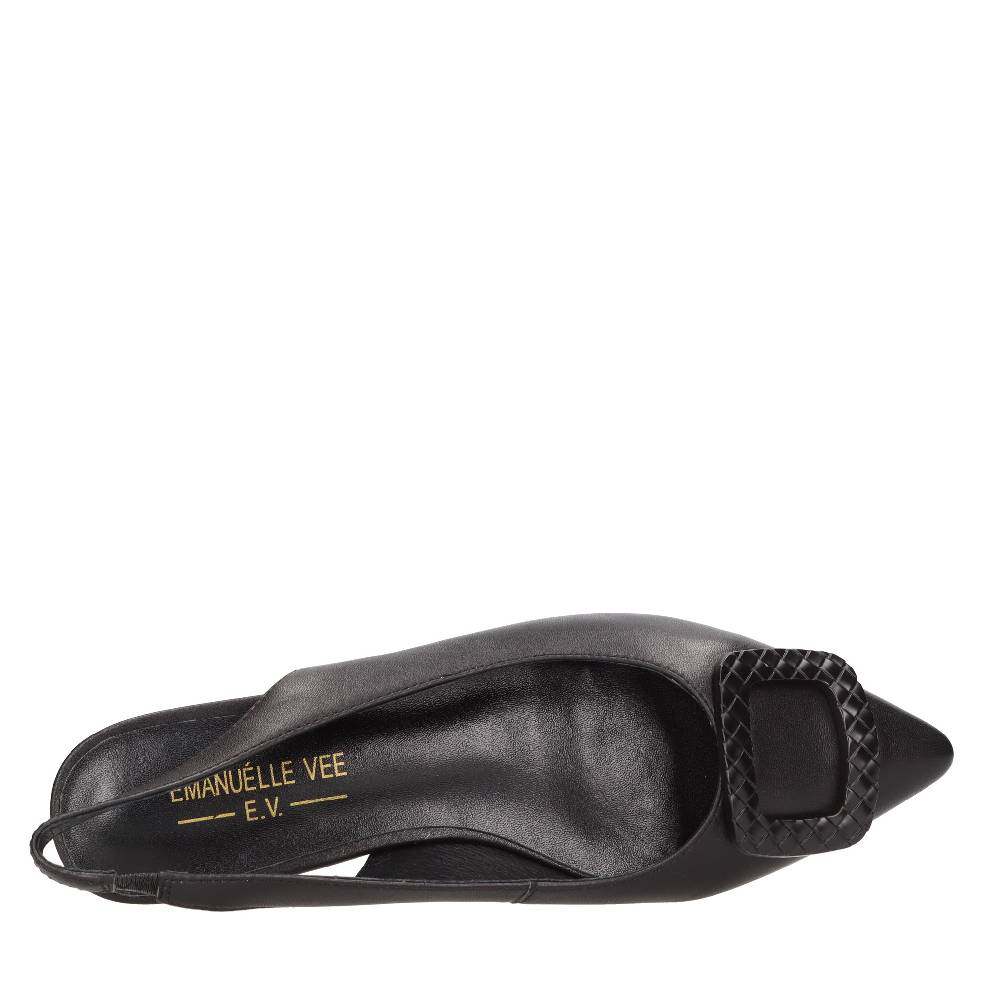 EMANUELLE VEE Ballerine in pelle In Linea