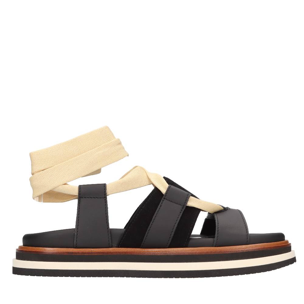 HOGAN Sandali flat in pelle Spedizione Gratuita