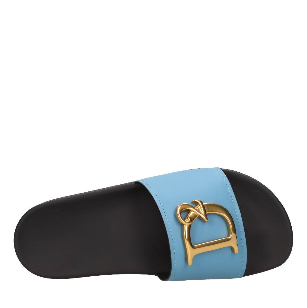 DSQUARED2 Mules in gomma e pelle Fino Al -60%