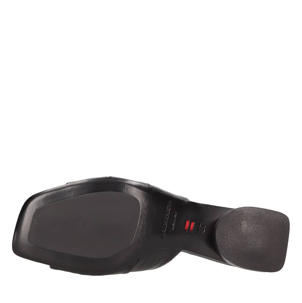 HALMANERA Mules in pelle Presa