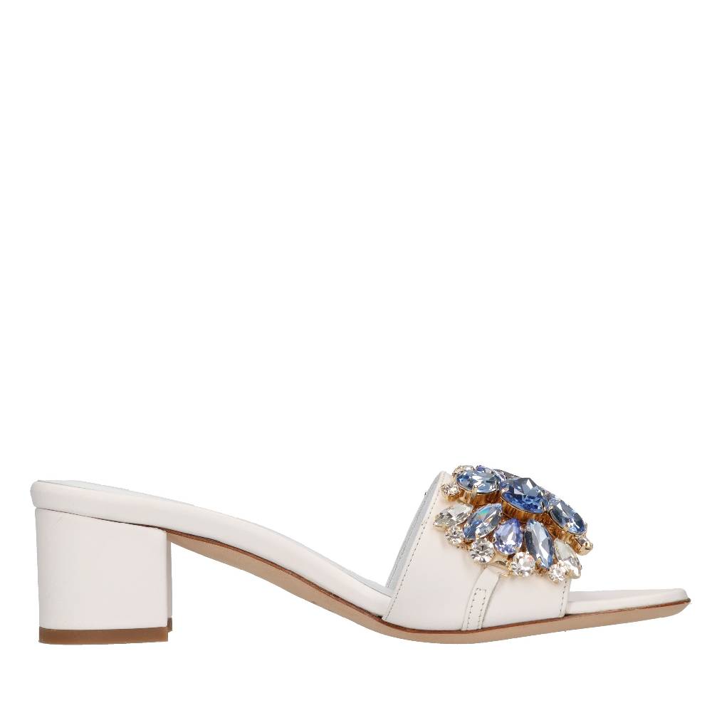 EDDICUOMO Mules in pelle Offerta