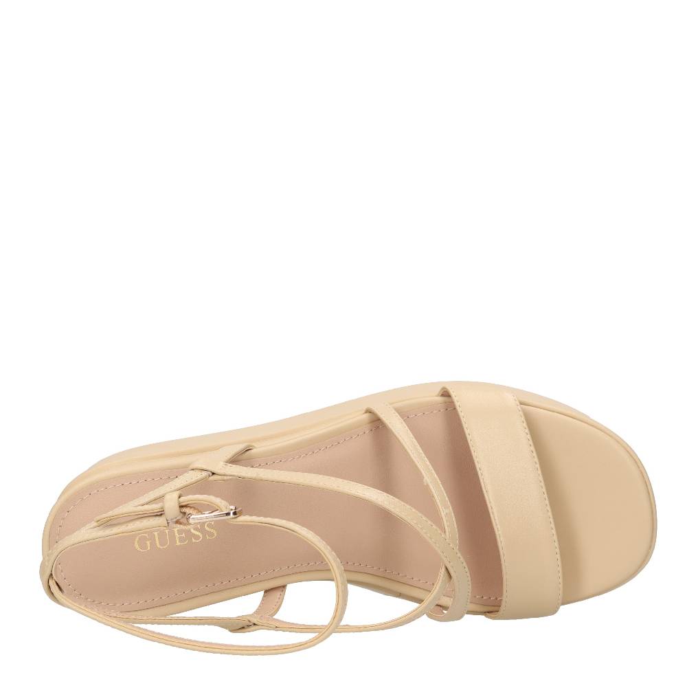 GUESS Sandali con zeppa in pelle Saldi