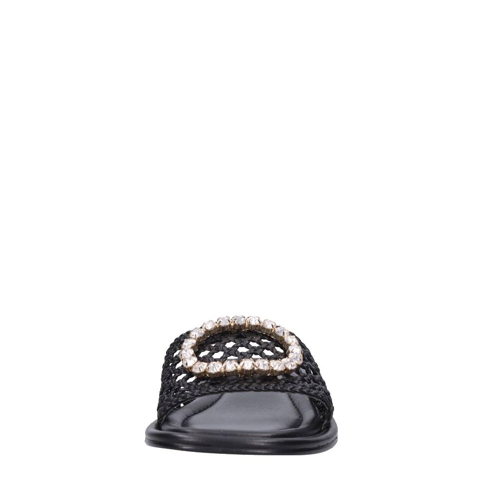 EMANUELLE VEE Mules in pelle Offerte