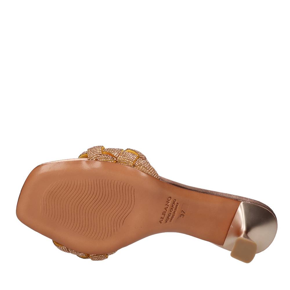 ALBANO Mules in strass Vendita Calda