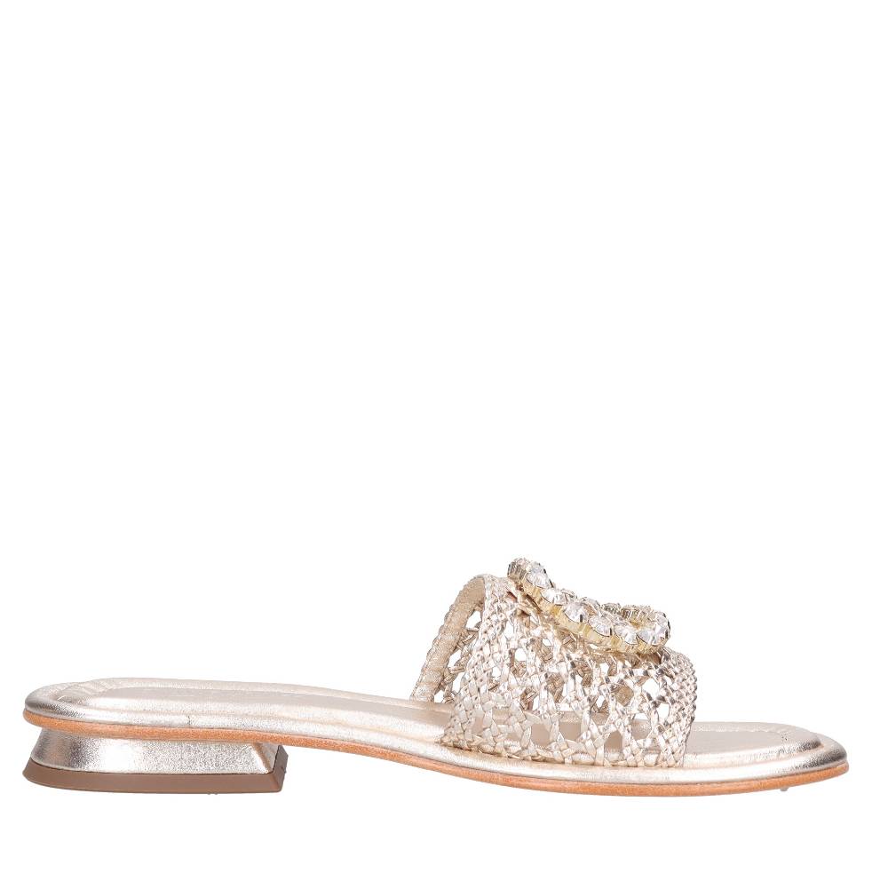 EMANUELLE VEE Mules in pelle Vendita Economica