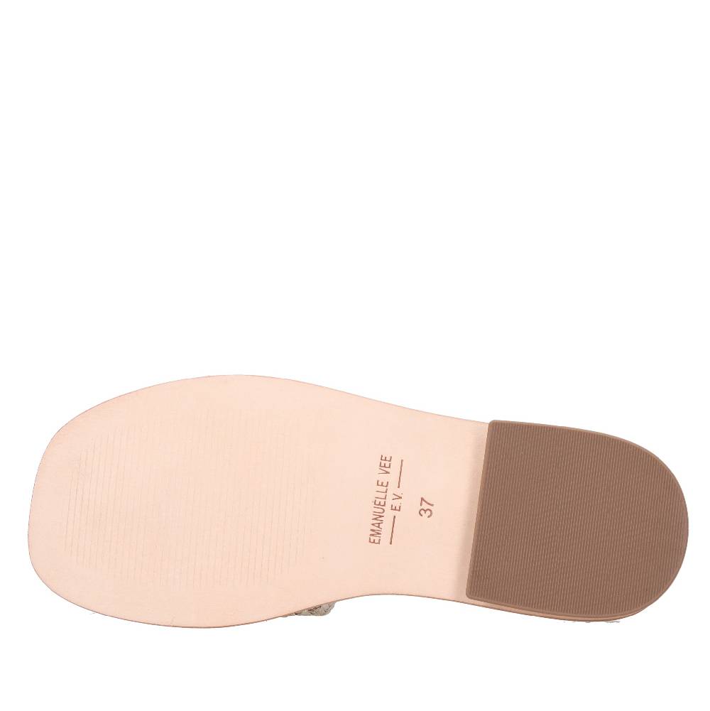EMANUELLE VEE Mules in pelle Vendita Economica