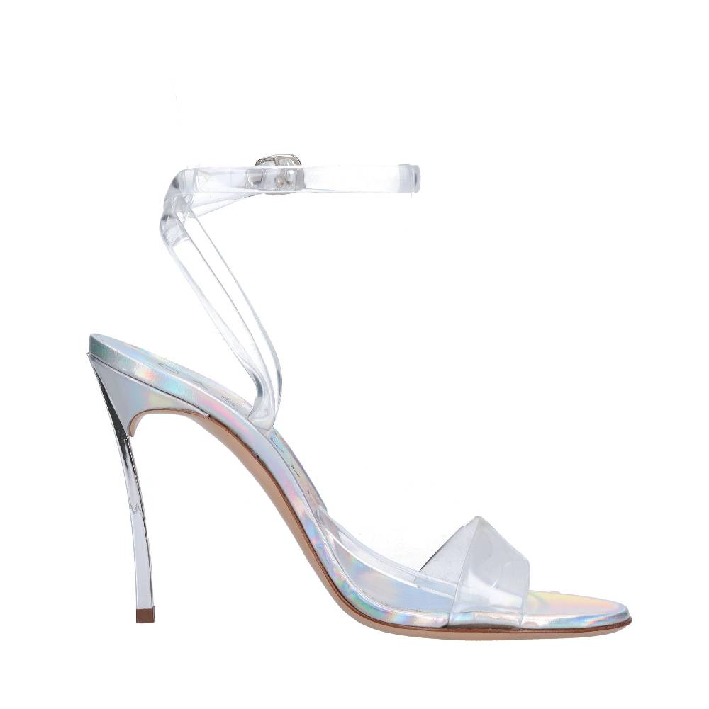 CASADEI Sandali Blade in plexiglass Fino Al -60%