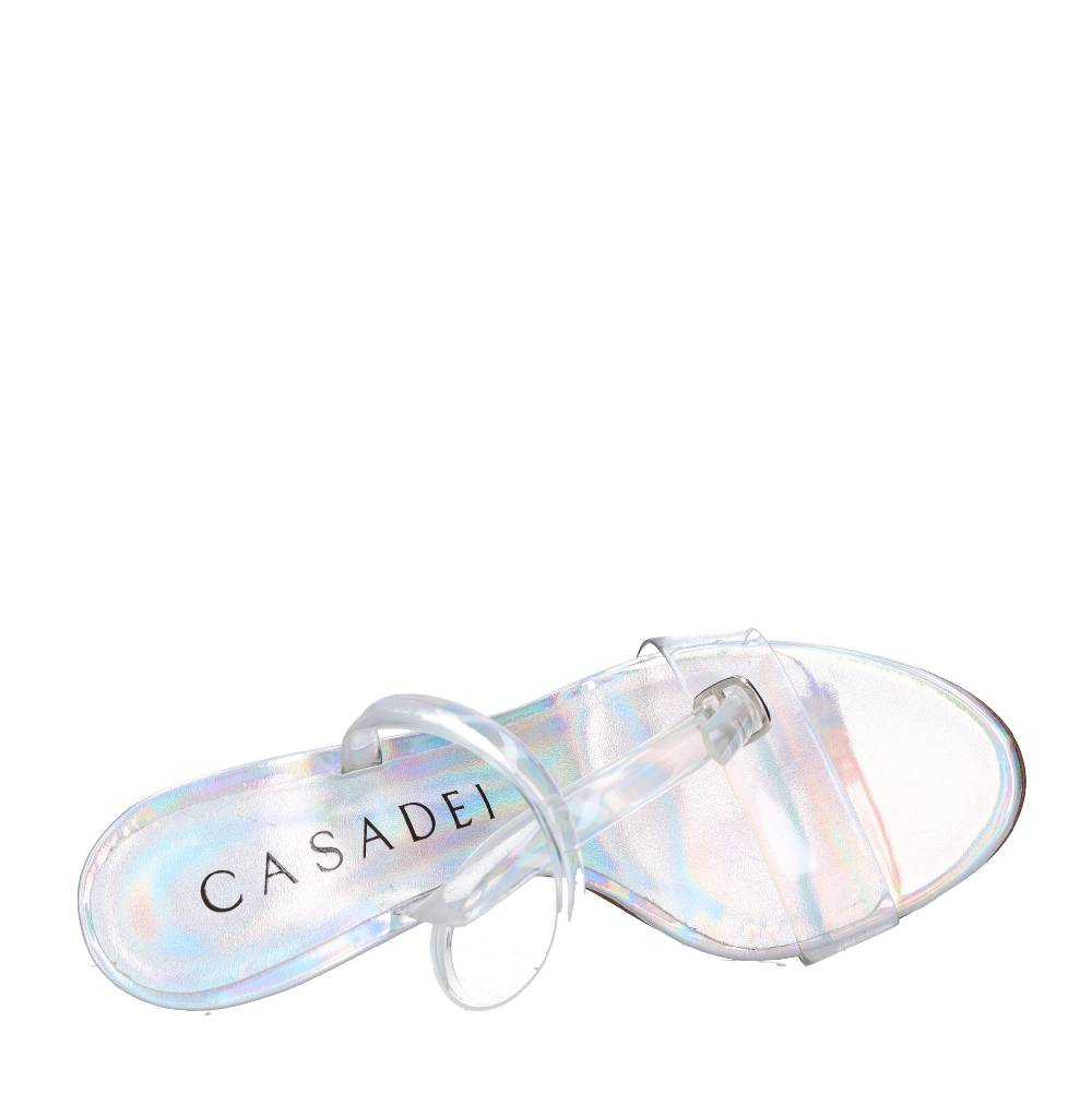 CASADEI Sandali Blade in plexiglass Fino Al -60%
