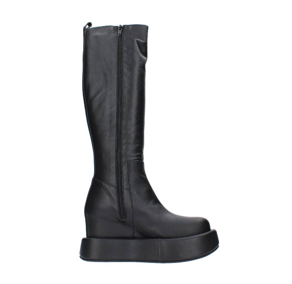 PALOMA BARCELO Stivali con Zeppa interna modello 4623209 LENA in pelle Outlet