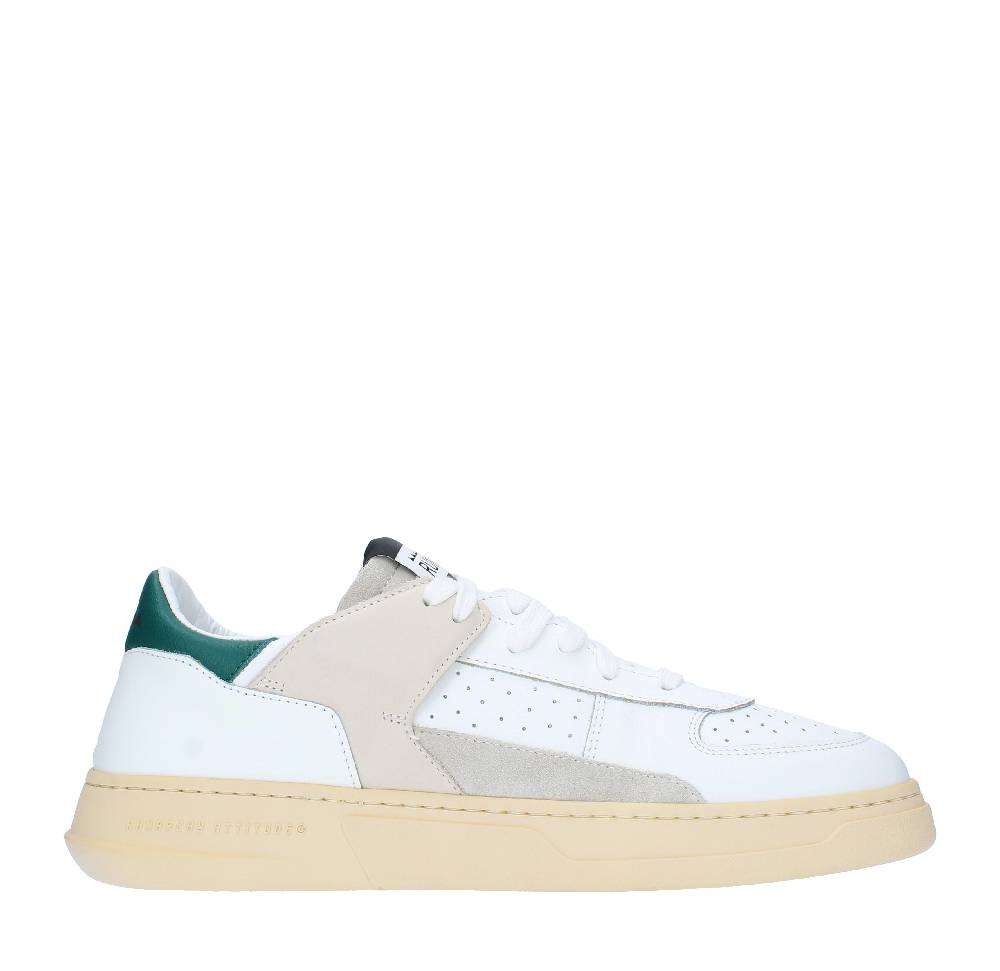 RUN OF Sneakers modello EVO COMBI-AV RUN OF in pelle camoscio e tessuto In Vendita