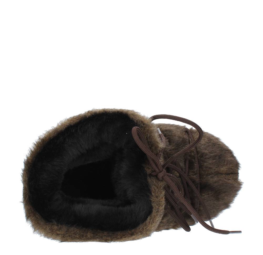 MOON BOOT Stivaletti da neve modello ICON LOW FAUX FUR MOON BOOT in gomma ed ecopelliccia Saldi