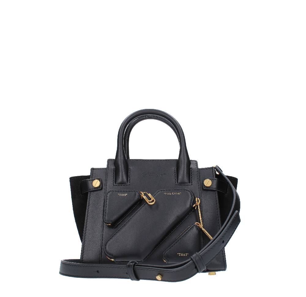 OFF-WHITE Borsa Tote City in pelle Offerte