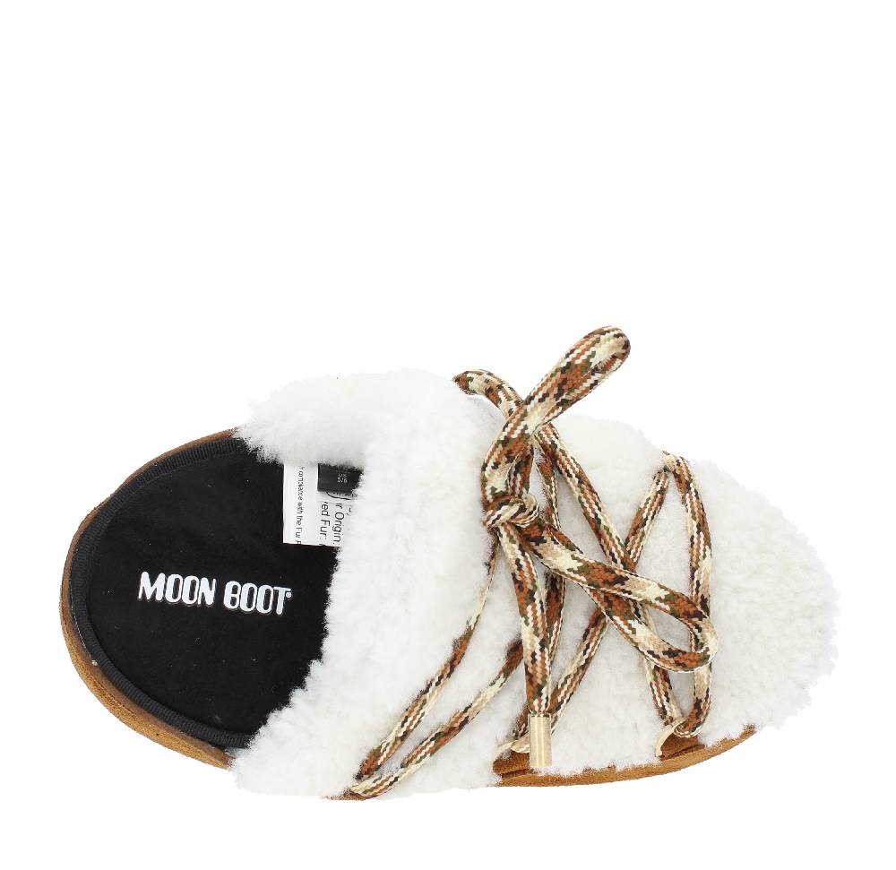 MOON BOOT Mules modello 14601100 in camoscio e pelliccia I Più Venduti
