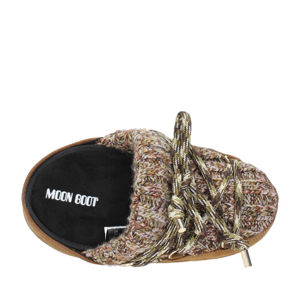 MOON BOOT Mules modello 14601200 in camoscio e tessuto Vendite Flash