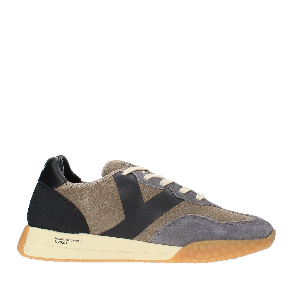 KEH NOO Sneakers KEH NOO in camoscio tessuto e gomma Negozio