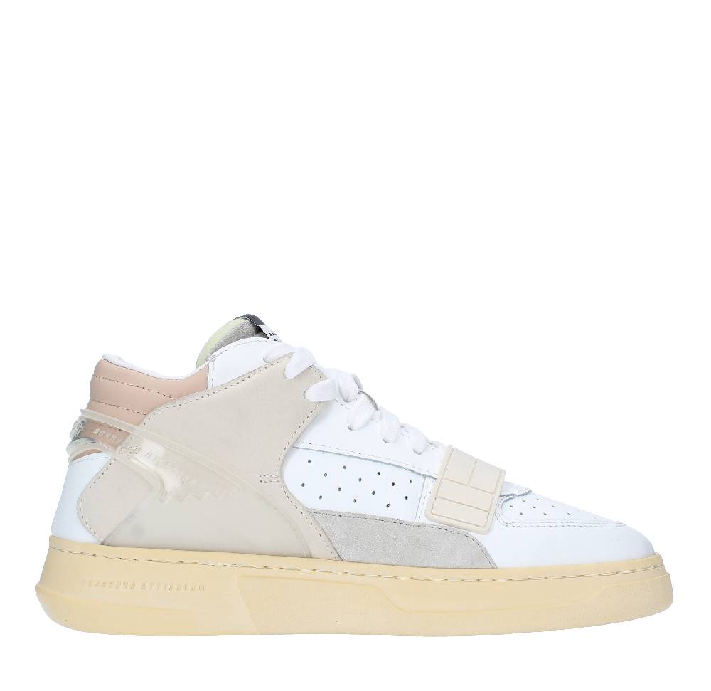 RUN OF Sneakers modello MID COMBI-CP RUN OF in pelle camoscio 2025
