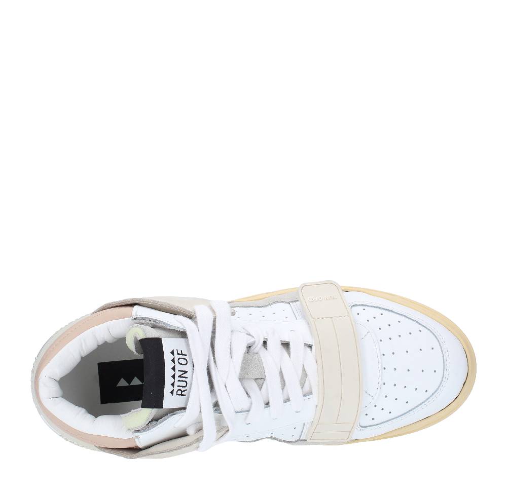 RUN OF Sneakers modello MID COMBI-CP RUN OF in pelle camoscio 2025