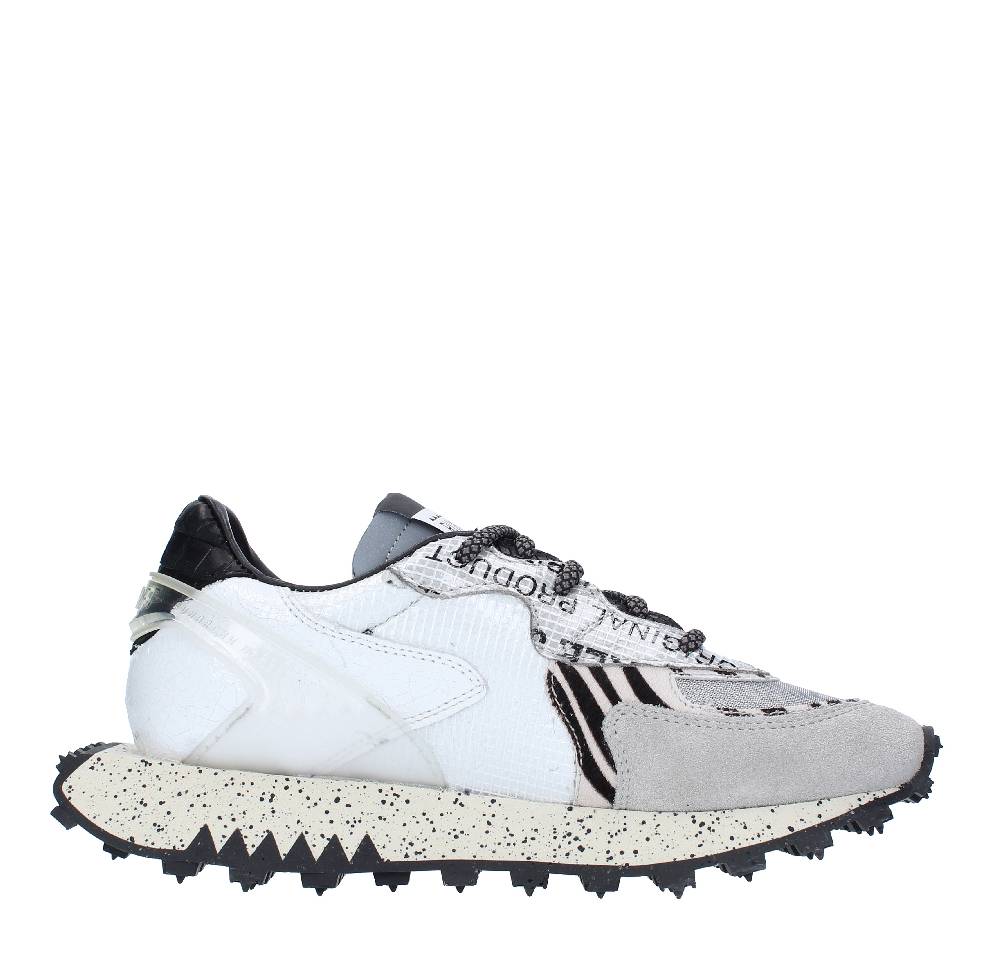 RUN OF Sneakers modello SHUTTLE RUN OF in pelle camoscio e tessuto Italy