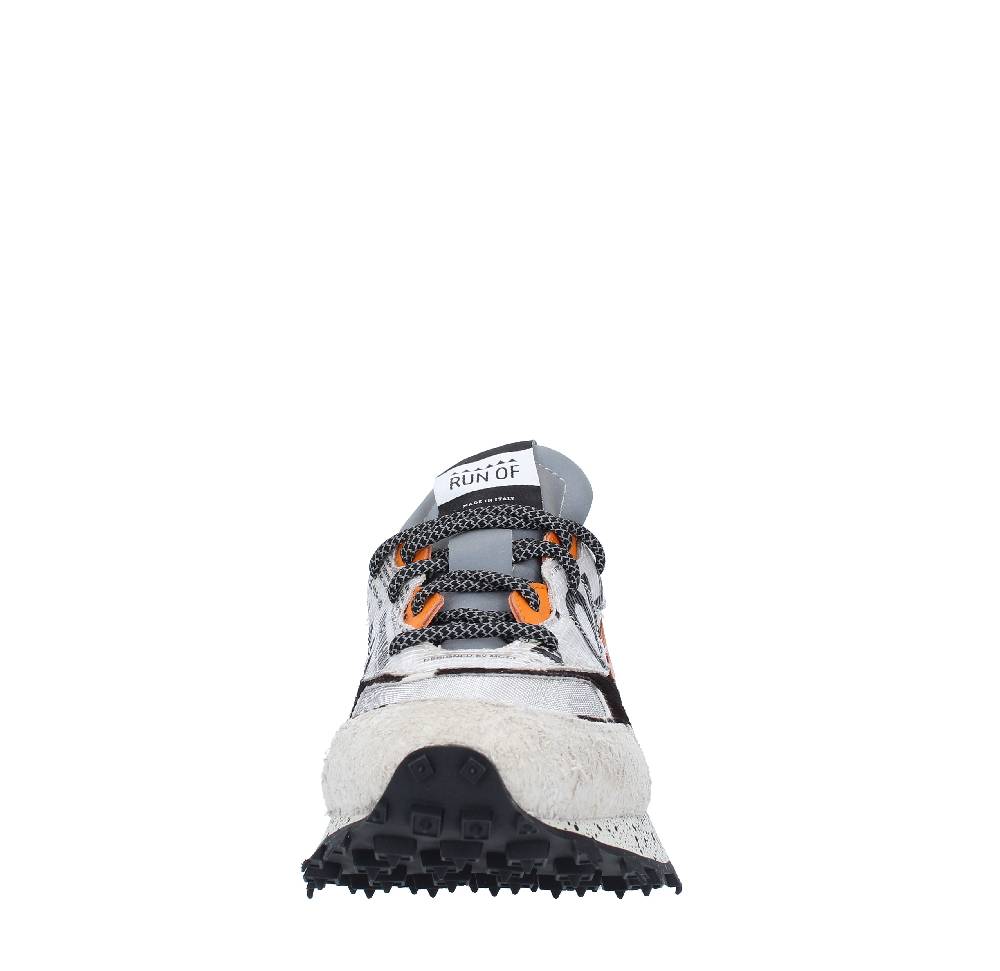 RUN OF Sneakers modello 9377RO-1 RUN OF in pelle camoscio e tessuto Italia