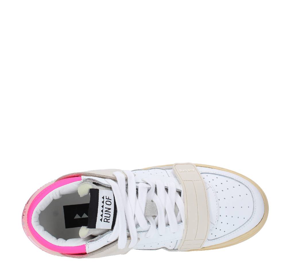 RUN OF Sneakers modello MID COMBI-RF RUN OF in pelle camoscio e tessuto In Linea