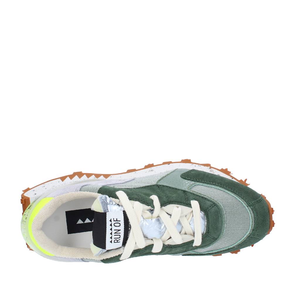 RUN OF Sneakers modello ABEL RUN OF in camoscio e tessuto ACQUISTA ORA