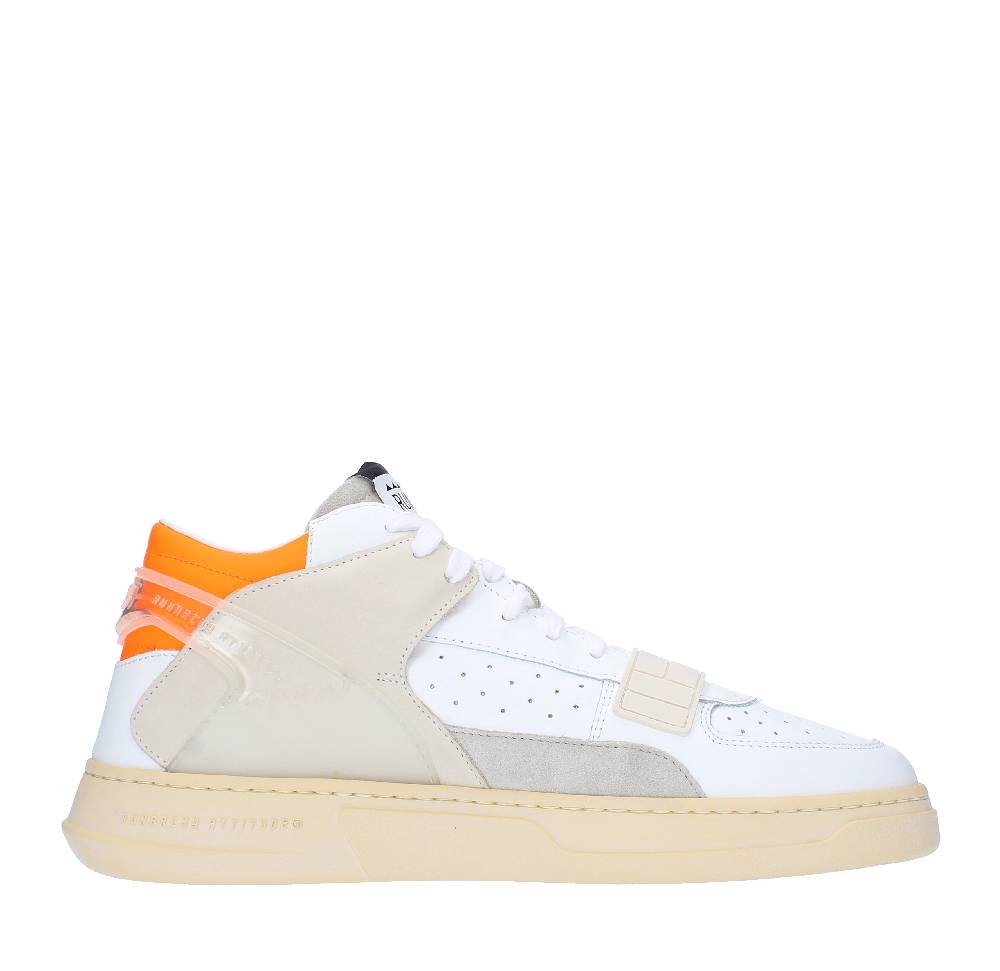 RUN OF Sneakers modello MID COMBI-AF RUN OF in pelle camoscio e tessuto Vendita