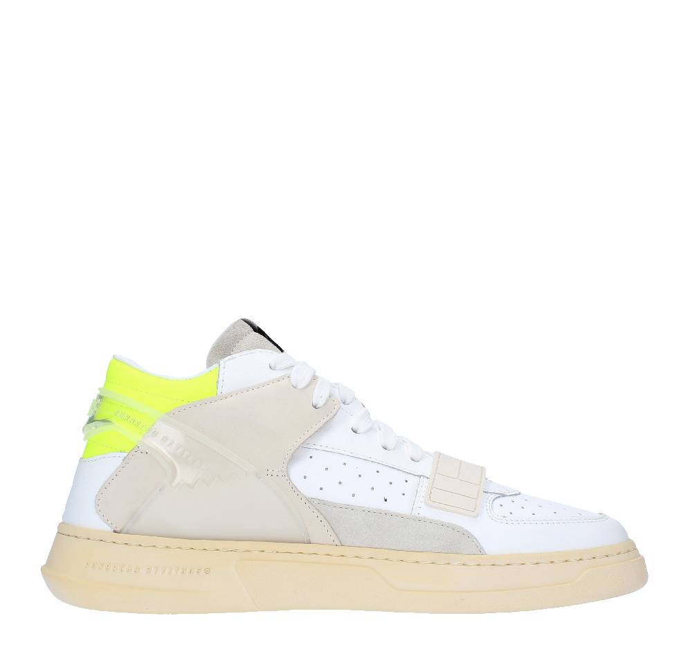 RUN OF Sneakers modello MID COMBI-GF RUN OF in pelle camoscio e tessuto Spedizione Gratuita