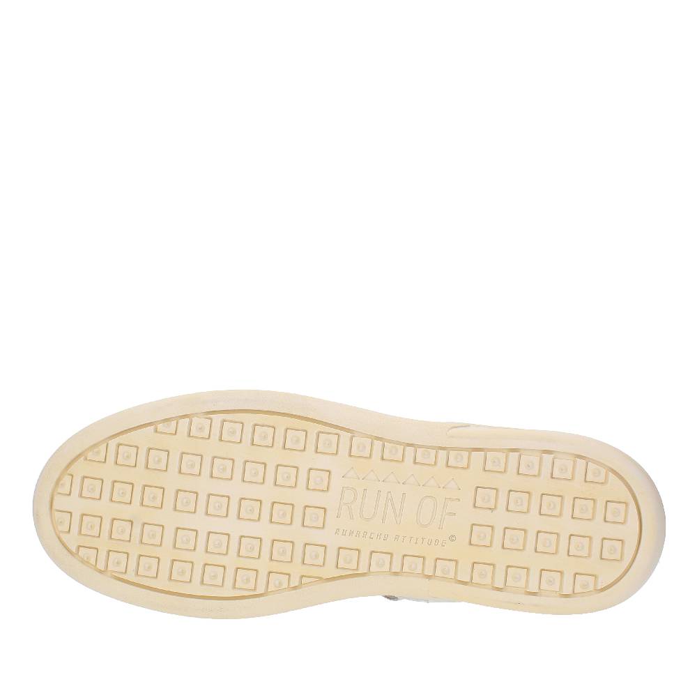 RUN OF Sneakers modello MID COMBI-GF RUN OF in pelle camoscio e tessuto Spedizione Gratuita