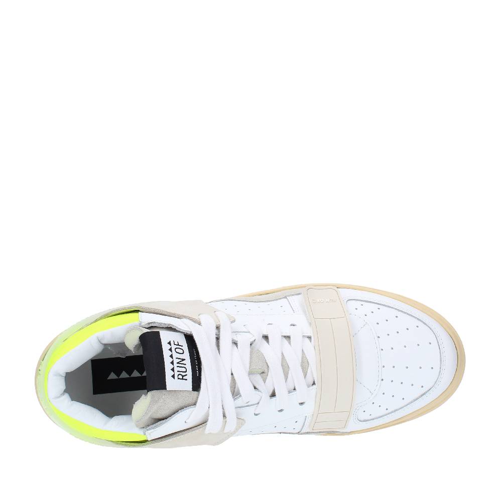 RUN OF Sneakers modello MID COMBI-GF RUN OF in pelle camoscio e tessuto Spedizione Gratuita