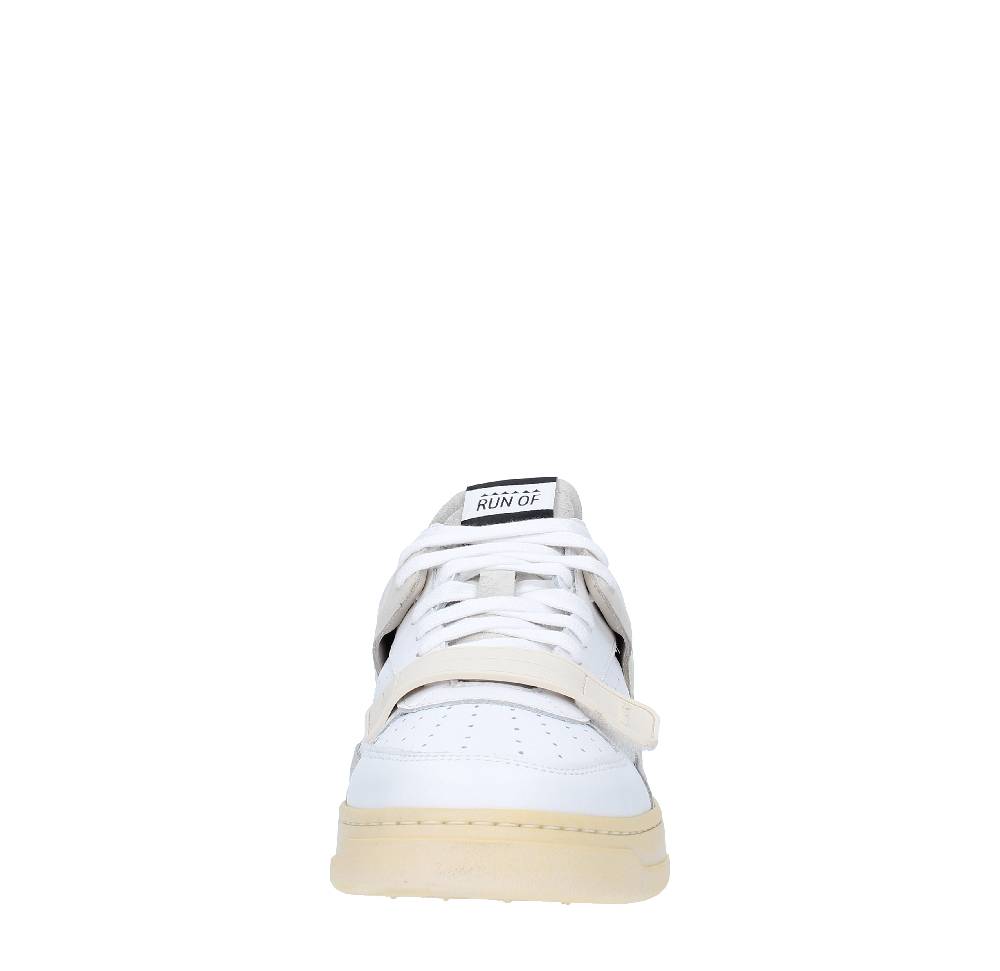 RUN OF Sneakers modello MID COMBI-BO RUN OF in pelle camoscio e tessuto Sostegno trimestrale