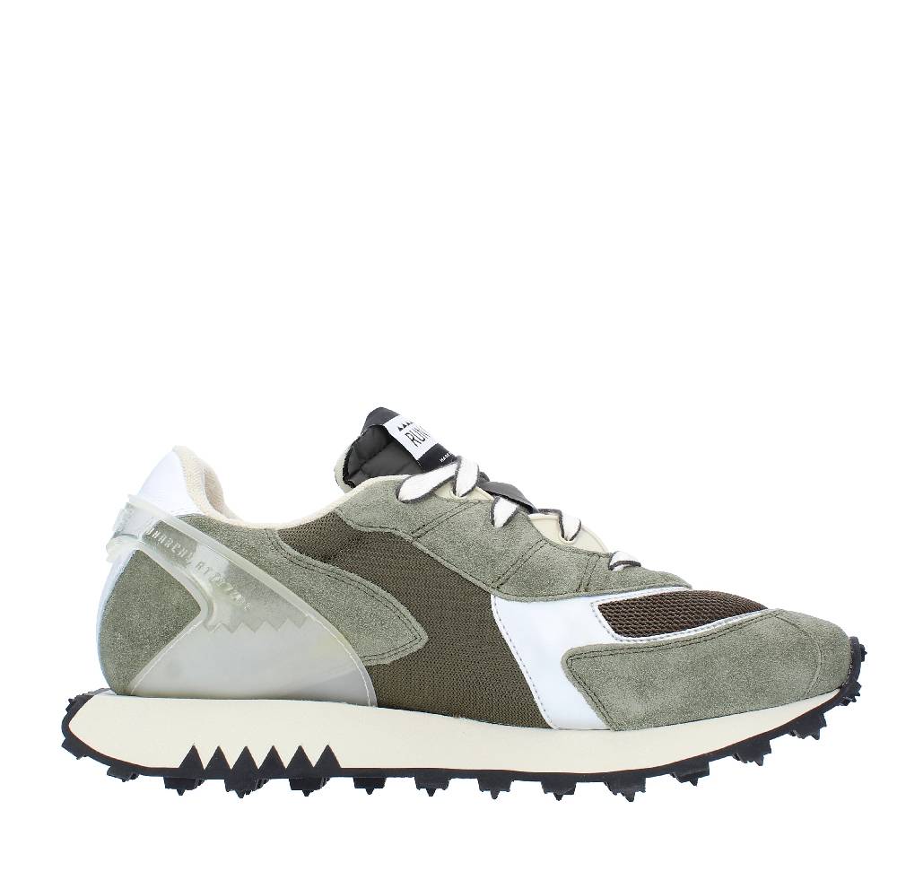 RUN OF Sneakers modello BUND RUN OF in camoscio e tessuto Shopping Online