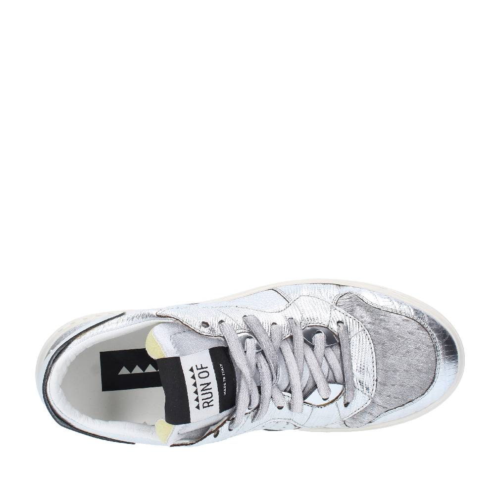 RUN OF Sneakers modello ROCKET RUN OF in pelle e tessuto Prezzo Ridotto