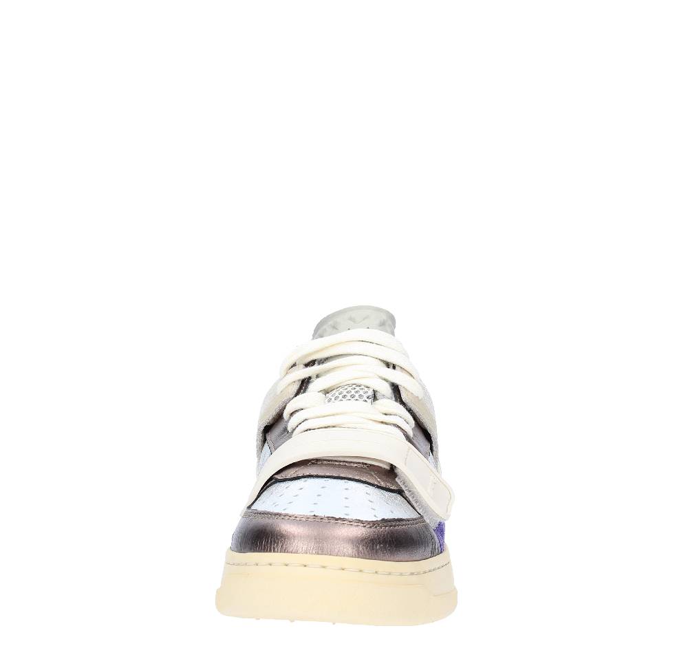 RUN OF Sneakers modello METAL PUNK RUN OF in pelle e tessuto In vendita