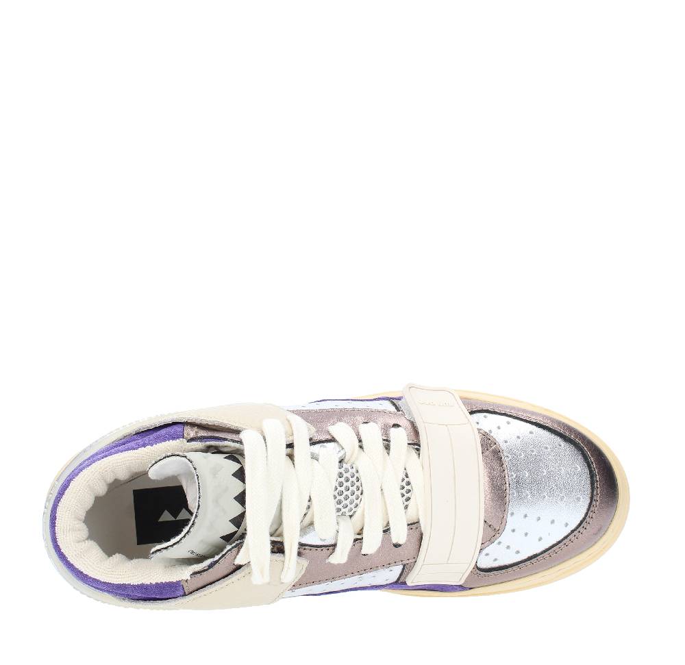 RUN OF Sneakers modello METAL PUNK RUN OF in pelle e tessuto In vendita