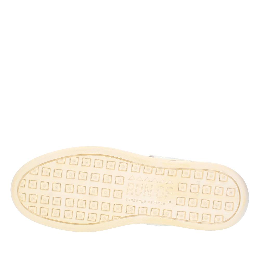RUN OF Sneakers modello MID COMBI-AV RUN OF in pelle camoscio e tessuto Duty-free