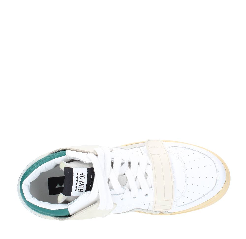 RUN OF Sneakers modello MID COMBI-AV RUN OF in pelle camoscio e tessuto Duty-free