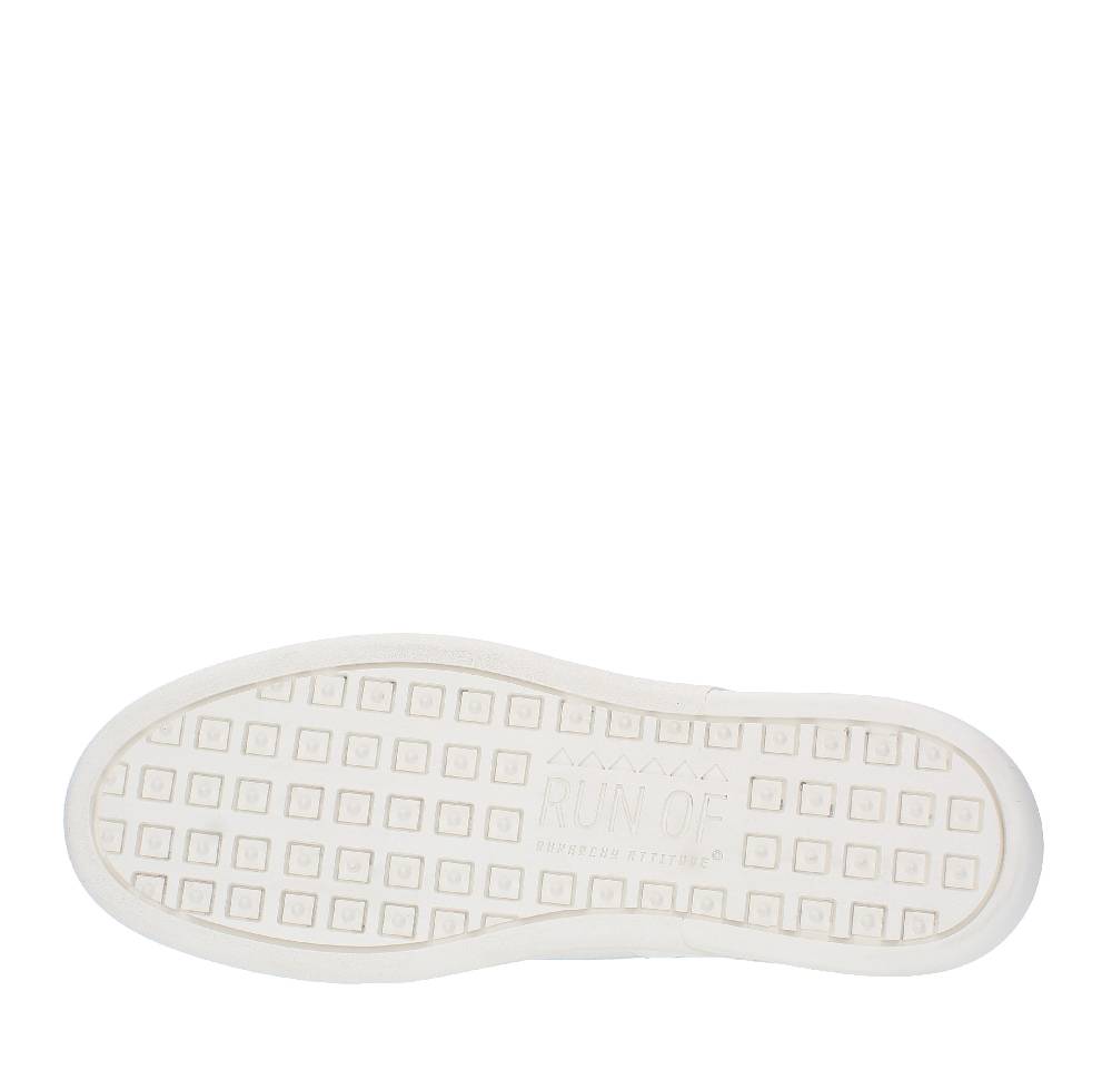 RUN OF Sneakers modello CLASS-LB RUN OF in pelle e tessuto Sconti questo mese