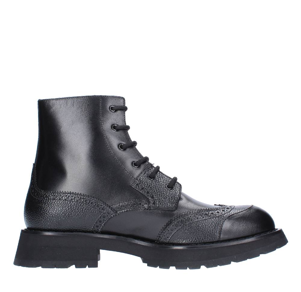 ALEXANDER MCQUEEN Stivaletti in pelle 2025