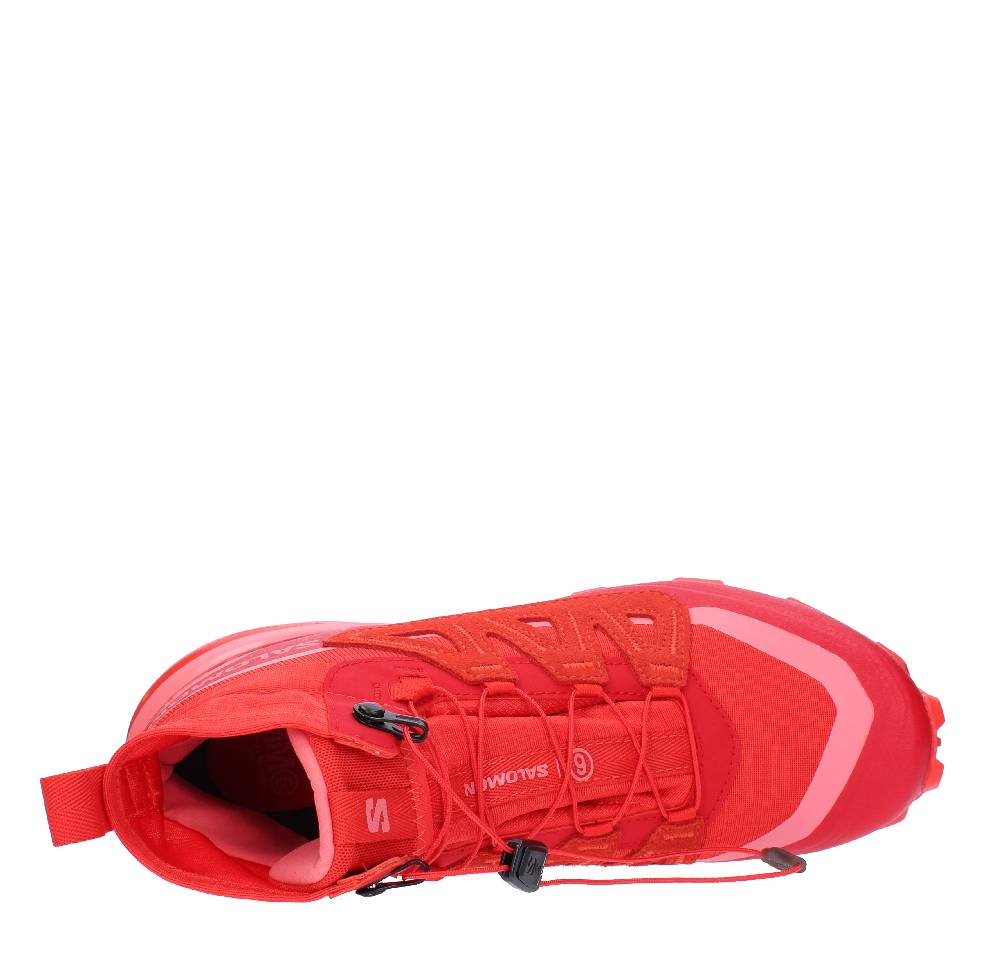 MM6 MAISON MARGIELA Scarponcini in pelle e camoscio In Linea