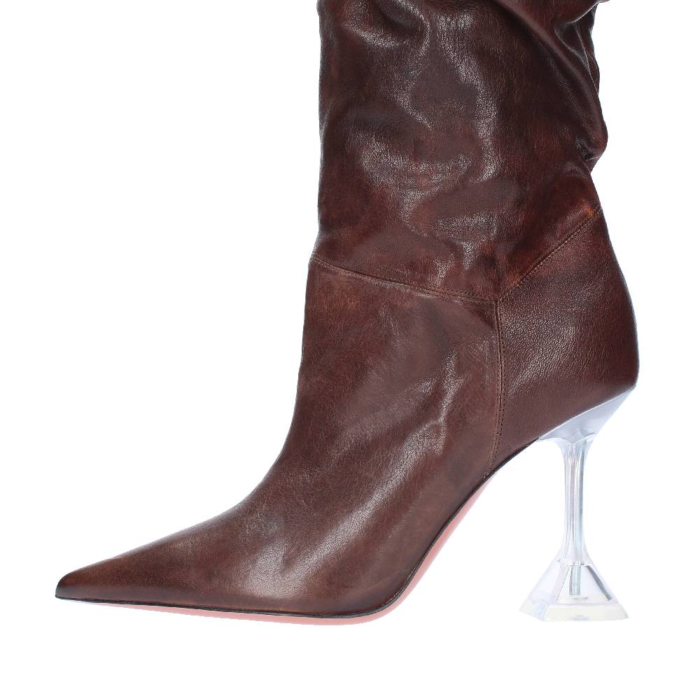 AMINA MUADDI Cuissard Oliviaglass in pelle Vendita