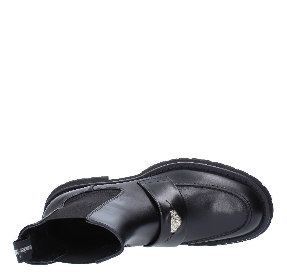 ALEXANDER MCQUEEN Stivaletti stile mocassino in pelle Promozione