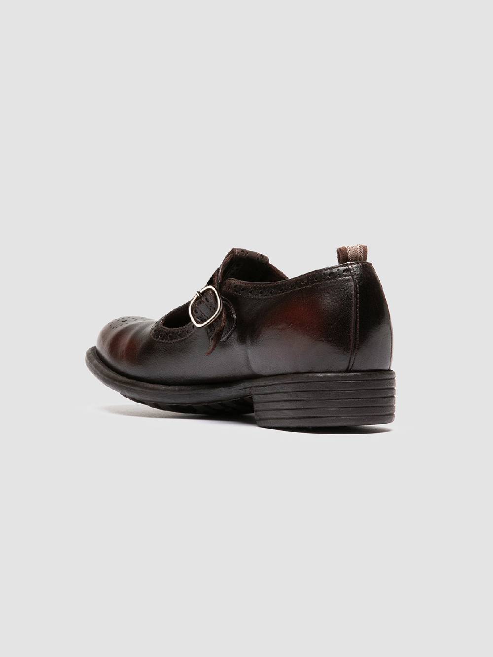 Officine Creative CALIXTE 071 Sandali T-Bar in Pelle Marrone Moda