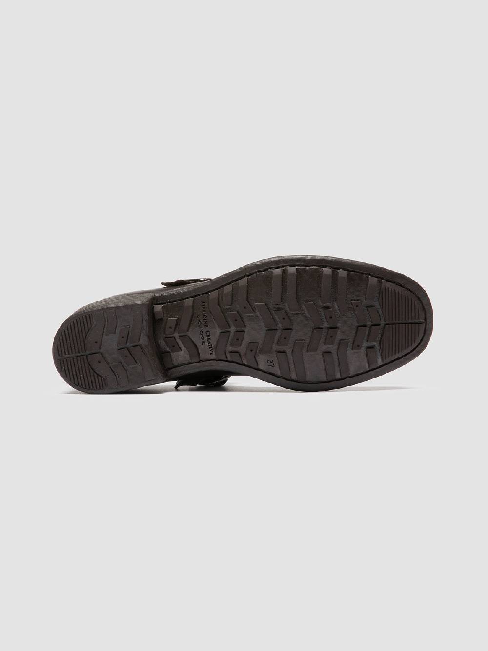 Officine Creative CALIXTE 071 Sandali T-Bar in Pelle Marrone Moda