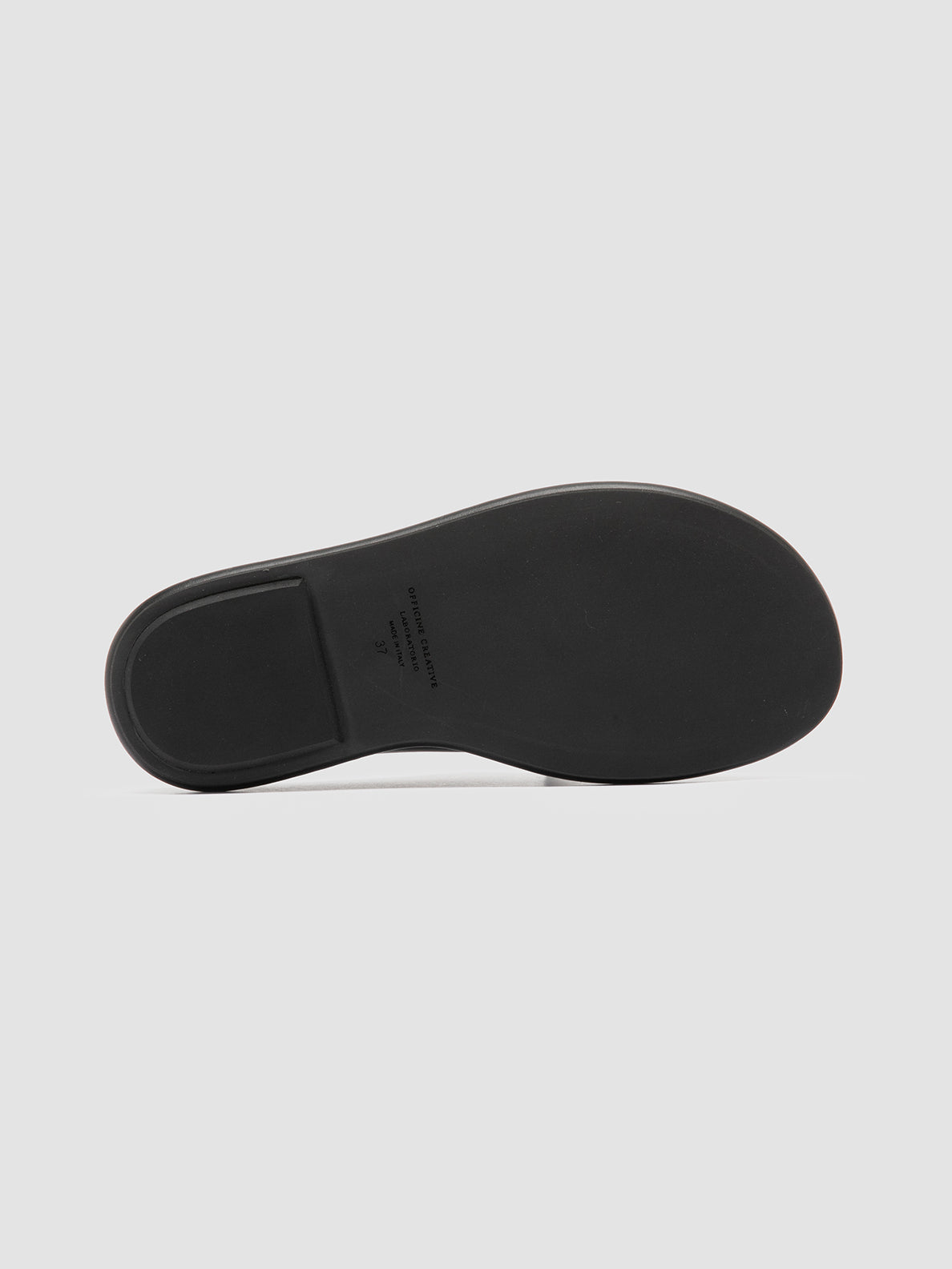 Officine Creative ESTENS 107 Sandali Sabot in Pelle Nera Nuovo